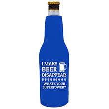 Load image into Gallery viewer, I Make Beer Disappear Beer Bottle Coolie