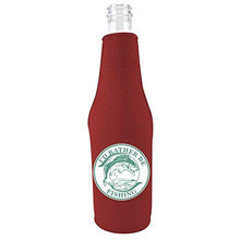 Load image into Gallery viewer, I'd Rather Be Fishing Beer Bottle Coolie With Opener