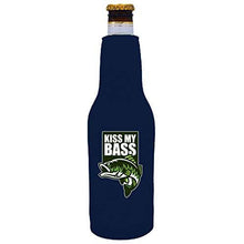 Load image into Gallery viewer, Kiss My Bass Beer Bottle Coolie