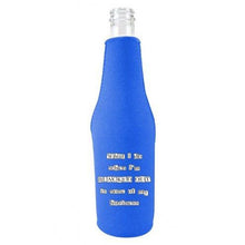 Load image into Gallery viewer, Blacked Out Beer Bottle Coolie