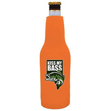 Load image into Gallery viewer, Kiss My Bass Beer Bottle Coolie