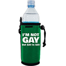 Load image into Gallery viewer, I'm Not Gay Water Bottle Coolie
