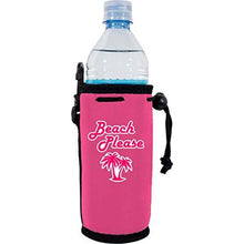 Load image into Gallery viewer, Beach Please Water Bottle Coolie