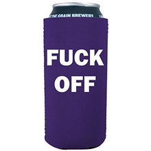 Load image into Gallery viewer, Fuck Off 16 oz. Can Coolie