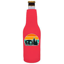 Load image into Gallery viewer, Retro Camper Beer Bottle Coolie