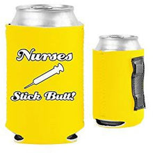Load image into Gallery viewer, Nurses Stick Butt! Magnetic Can Coolie