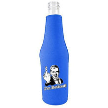 Load image into Gallery viewer, I'm Retired Beer Bottle Coolie With Opener