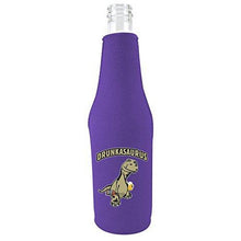 Load image into Gallery viewer, Drunkasaurus Beer Bottle Coolie With Opener