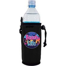 Load image into Gallery viewer, Beach Life Water Bottle Coolie