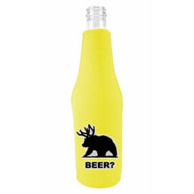 Load image into Gallery viewer, Beer Bear Beer Bottle Coolie