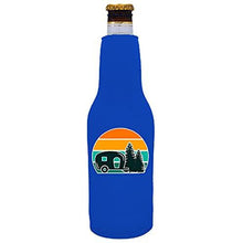 Load image into Gallery viewer, Retro Camper Beer Bottle Coolie