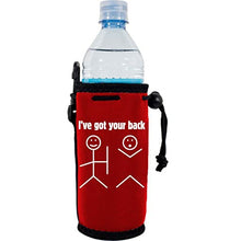 Load image into Gallery viewer, I've Got Your Back Water Bottle Coolie