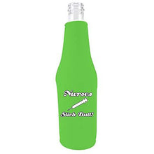 Load image into Gallery viewer, Nurses Stick Butt! Beer Bottle Coolie