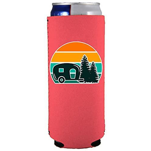 Happy Camper Skinny Can Cooler (12oz)