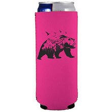 Load image into Gallery viewer, Mountain Bear Slim Can Coolie