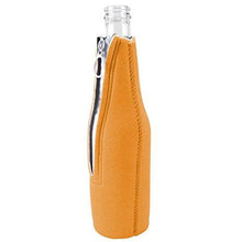Load image into Gallery viewer, We All Need Something to Believe In. I Believe I'll Have Another Beer. Beer Bottle Coolie With Opener