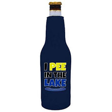 Load image into Gallery viewer, I Pee In The Lake Beer Bottle Coolie