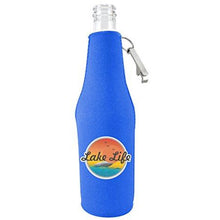 Load image into Gallery viewer, Lake Life Beer Bottle Coolie With Opener