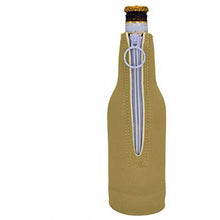 Load image into Gallery viewer, I Like Big Putts and I Cannot Lie Beer Bottle Coolie With Opener
