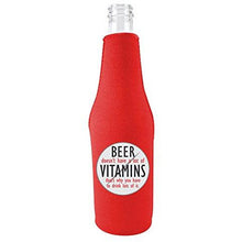 Load image into Gallery viewer, Beer Doesn't Have A Lot of Vitamins Bottle Coolie