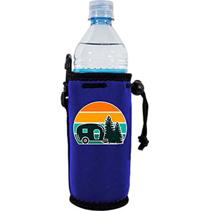 Retro Camper Water Bottle Coolie