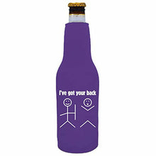 Load image into Gallery viewer, I've Got Your Back Beer Bottle Coolie
