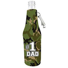 Load image into Gallery viewer, #1 Dad Beer Bottle Coolie