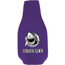 Load image into Gallery viewer, Bite Me Beer Bottle Coolie With Opener