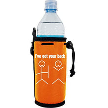 Load image into Gallery viewer, I've Got Your Back Water Bottle Coolie
