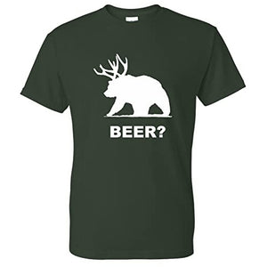 Coolie Junction Beer Bear Funny T Shirt