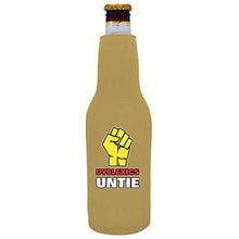 Load image into Gallery viewer, Dyslexics Untie Beer Bottle Coolie