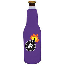 Load image into Gallery viewer, F Bomb Beer Bottle Coolie