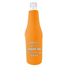 Load image into Gallery viewer, Blacked Out Beer Bottle Coolie
