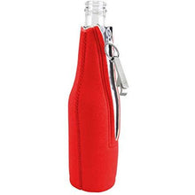 Load image into Gallery viewer, Don't Stop Beerlievin' Beer Bottle With Opener Coolie