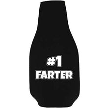 Load image into Gallery viewer, #1 Farter Beer Bottle Coolie With Opener