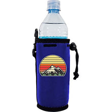 Load image into Gallery viewer, Retro Mountains Water Bottle Coolie