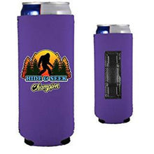 Load image into Gallery viewer, Bigfoot Hide & Seek Champion Magnetic Slim Can Coolie
