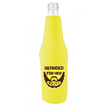 Load image into Gallery viewer, Bearded For Her Pleasure Beer Bottle Coolie