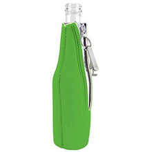 Load image into Gallery viewer, I'm Outdoorsy in that I Like Getting Drunk on Patios Zipper Beer Bottle With Opener