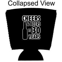 Load image into Gallery viewer, Cheers & Beers to 30 Years Party Cup Coolie