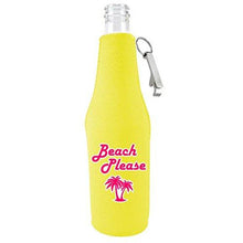 Load image into Gallery viewer, Beach Please Beer Bottle Coolie