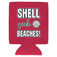 Load image into Gallery viewer, Shell Yeah Beaches Can Coolie