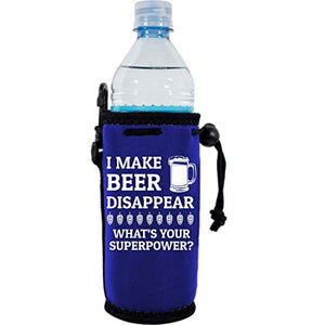 I Make Beer Disappear Water Bottle Coolie
