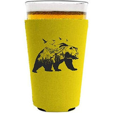 Load image into Gallery viewer, Mountain Bear Pint Glass Coolie