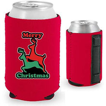 Load image into Gallery viewer, Merry Christmas Reindeer Humping Magnetic Can Coolie