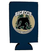 Load image into Gallery viewer, Bigfoot Doesn't Believe In You 16 oz Can Coolie