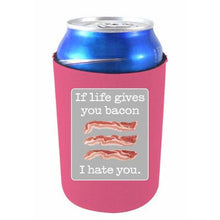 Load image into Gallery viewer, Life Gives Bacon Can Coolie