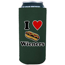Load image into Gallery viewer, I Love Wieners 16 oz Can Coolie