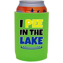 Load image into Gallery viewer, I Pee In The Lake Full Bottom Can Coolie