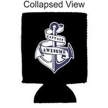 Load image into Gallery viewer, Captain Awesome Anchor Can Coolie
